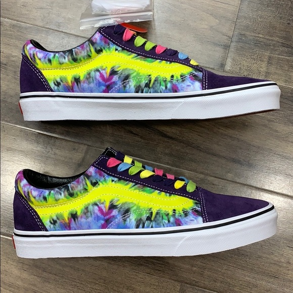 VANS OLD SKOOLTHE DYE Mysterioso/true white men’s - Picture 3 of 16